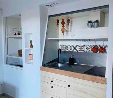 La Croix-Valmer Apartamento | Studio bohème avec jardinet sans vis à vis