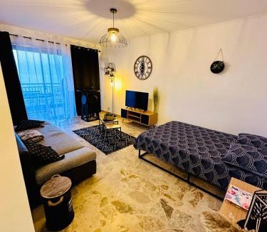 Moriani-Plage Apartamento | Studio bord de mer