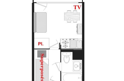 Notre-Dame-de-Bellecombe Apartamento | Studio calme avec terrasse jardin et parking - 4 pers. - FR-1-505-11