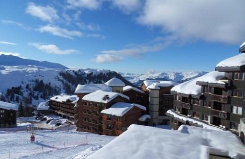 Belle Plagne Apartamento | Studio cabine avec balcon, piscine, spa, animaux admis, accès direct pistes - Belle Plagne - FR-1-181-2825