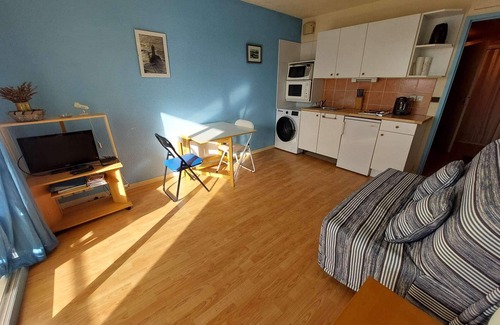 Arzon Apartamento | Studio Cabin sleeps 3 Crouesty port view