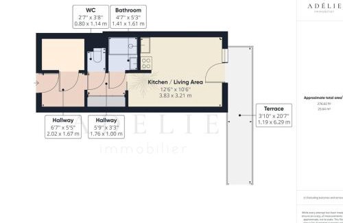 La Rosiere Apartamento | Studio cabine 4/5 pers avec parking, au pied des pistes de la Rosière - FR-1-398-658