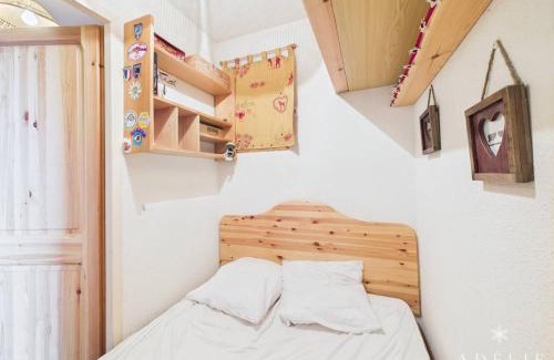La Rosiere Apartamento | Studio cabine 4/5 pers avec parking, au pied des pistes de la Rosière - FR-1-398-658
