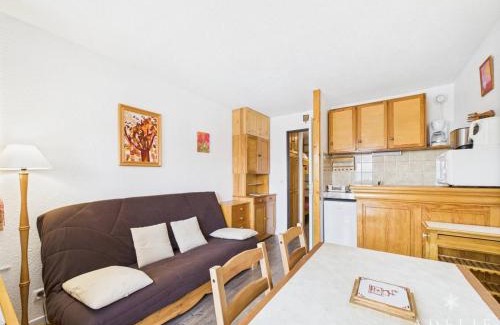 La Rosiere Apartamento | Studio cabine 4/5 pers, balcon exposé sud, à 50m des pistes, parking inclus - FR-1-398-513