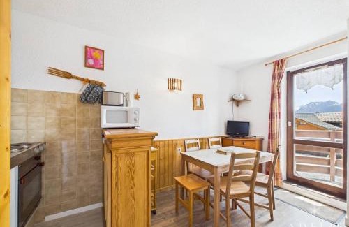 La Rosiere Apartamento | Studio cabine 4/5 pers, balcon exposé sud, à 50m des pistes, parking inclus - FR-1-398-513