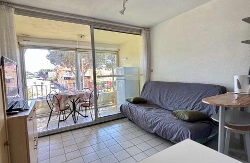 Argeles Plage Apartamento | Studio cabine 4 pers, piscine, parking privé, proche plage - Argelès-sur-Mer - FR-1-225-602