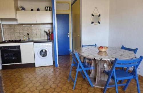 Argeles Plage Apartamento | Studio cabine 4 pers. RDC, terrasse sud, 300m plage et commerces - FR-1-388-205