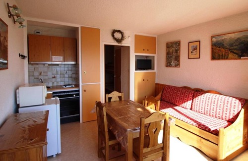 Auris Apartamento | Studio cabine 4 pers, 300m des pistes, balcon, parking, animaux ok - Auris en Oisans - FR-1-297-25