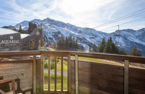 Avoriaz Apartamento | Studio cabine 4 pers avec Wifi, casier à skis et balcon exposé sud à Avoriaz - FR-1-314-270