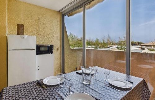 Marseillan Plage Apartamento | Studio cabine 4 pers, véranda, parking privé - Marseillan-Plage - FR-1-326-854