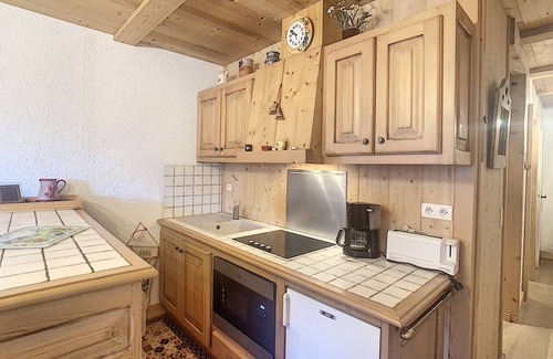 Combloux Apartamento | Estudio en la nieve con balcón, a 3,5 km de Combloux