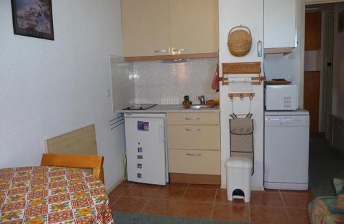 Prapoutel Apartamento | Studio Cabine au Pied des Pistes avec Balcon Est - 4 Couchages, TV, Cuisine équipée, Casier à Ski - FR-1-771-69