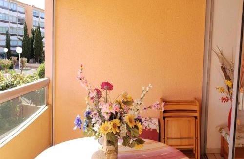 Plage d'Argeles Apartamento | Studio Cabine avec Piscine à 200m Plage - 4 Couchages, Parking Privatif, Argelès-sur-Mer - FR-1-388-20