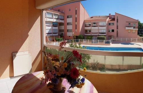 Plage d'Argeles Apartamento | Studio Cabine avec Piscine à 200m Plage - 4 Couchages, Parking Privatif, Argelès-sur-Mer - FR-1-388-20