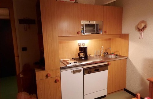 Chamrousse Apartamento | Studio cabine avec jardin, 24m², Chamrousse 1650, idéal pour famille, équipements complets - FR-1-340-265