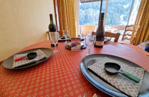 Pra Loup Apartamento | Studio Cabine Cosy à Praloup avec Balcon - FR-1-165A-80