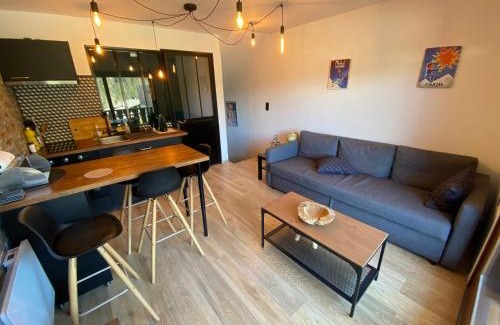 Chatel Apartamento | Studio Cabine Idéal: à 400m du Centre, Balcon Ouest, Casier à Skis – Châtel - FR-1-693-97
