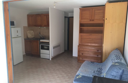 Le Grau-dʼAgde Apartamento | Studio cabine mer rd jardin plage à 400m ts commerces 4 pers (2 gds & 2 children)