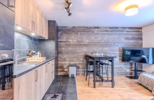 Morzine Apartamento | Studio-cabine rénové en centre, 200m des pistes, pour 4 personnes - Morzine - FR-1-754-49