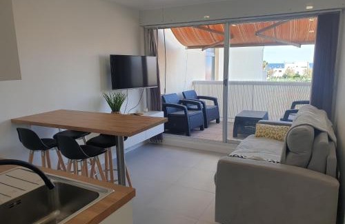 Carnon-Plage Apartamento | Studio Carnon bord de plage climatisé