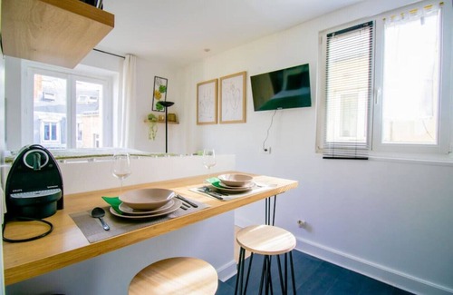 Porte-Dauphine Apartamento | Studio Chic 16è, Rénové, 2 Pers
