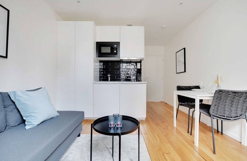 Centre Apartamento | Estudio elegante y acogedor -2P- Nanterre
