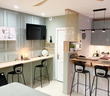 Ferrandiere - Maisons Neuves Apartamento | Studio chic et romantique Lyon