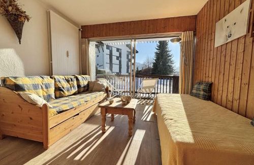 Notre-Dame-de-Bellecombe Apartamento | Studio Classé 1* avec Piscine et Tennis Privatifs, au Pied des Pistes - 3 Pers. - FR-1-595-18