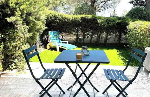 Bastide Giraud Apartamento | Studio Climatisé Avec Jardin, Tennis et Piscine