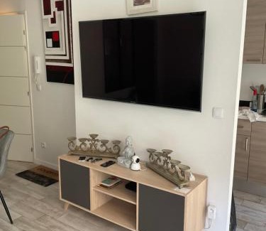 Saint-Augustin Apartamento | Studio coin nuit terrasse parking Clim