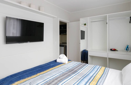 Civic Center Apartamento | Studio com 2 quartos e 2 Camas casal - SBO006