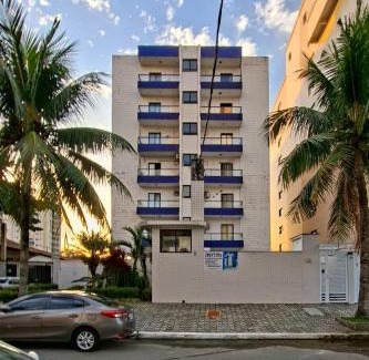 Guilhermina Apartamento | Studio com conceito aberto - reformado e com tudo que você precisa