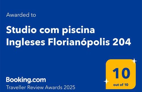 Ingleses Centro Apartamento | Studio com piscina Ingleses Florianópolis 204