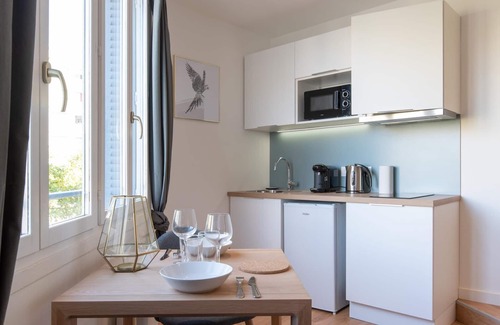 Jean Moulin - Marius Berliet Apartamento | Estudio-Confortable-Habitación con desagüe-Vista a la Calle
