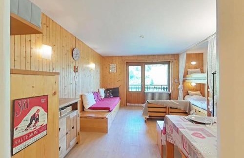 Le Grand-Bornand Apartamento | Studio confortable avec balcon près des pistes - FR-1-241-116