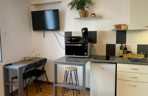 Bourg-en-Bresse Apartamento | Studio Coquet proche Gare