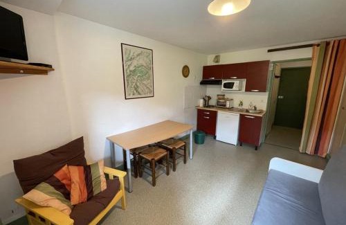 Laveissiere Apartamento | Studio cosy à Laveissière près des pistes, 2 lits superposés et lit rabattable, parfait pour l'hiver - FR-1-787-8