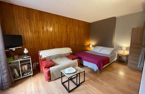 Brides-les-Bains Apartamento | Studio Cosy 1* avec Balcon, au Centre de Brides-les-Bains, 2 Pers, Proche Thermes et Télécabine - FR-1-512-253