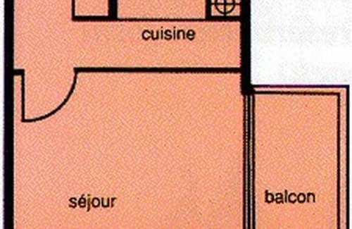 Chamrousse Apartamento | Studio cosy 3 places, balcon, près des pistes et commerces - FR-1-340-167