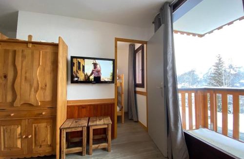 Montalbert Apartamento | Studio cosy, accès direct pistes, proche commodités - FR-1-181-2505