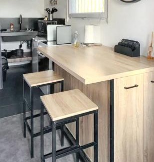 Ploermel Apartamento | Studio cosy au cœur de Ploërmel - 20 m² avec terrasse