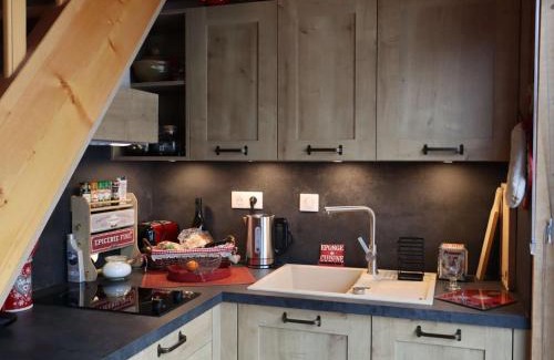 Beaufort Apartamento | Studio cosy avec mezzanine, 27m², 2/3 pers, Équipé, Wifi, Balcon, Proche ski et commerces - FR-1-342-293