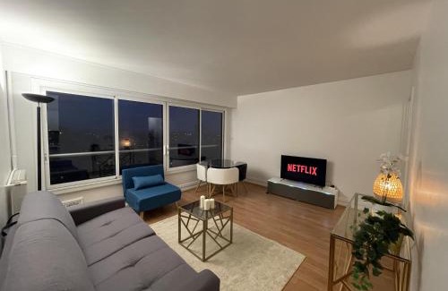 Saint-Fargeau Apartamento | Studio cosy avec vue sur Paris