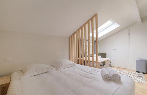 Vassieux - Crepieux Apartamento | Studio cosy, climatisé, Caluire-Lyon