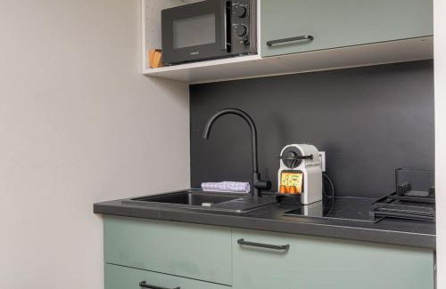 Vassieux - Crepieux Apartamento | Studio cosy, climatisé, Caluire-Lyon