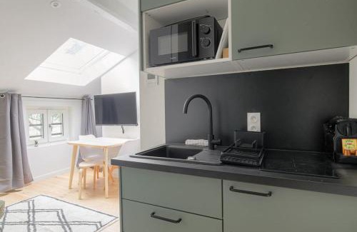 Vassieux - Crepieux Apartamento | Studio cosy & climatisé , Caluire, proche de Lyon