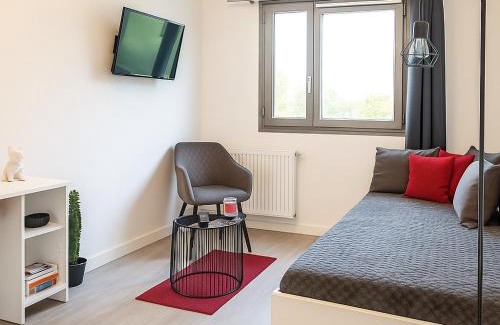 Beaulieu - Maladrerie - Saint-Paul Apartamento | Studio Cosy & Parking privé proche Centre CAEN