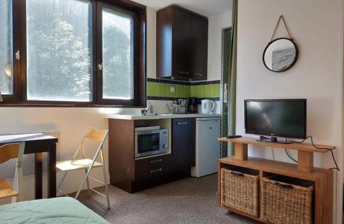 Arc-1800 Apartamento | Studio cosy pour 2, proche pistes et commerces, centre station Arc 1800, animaux admis - FR-1-411-114