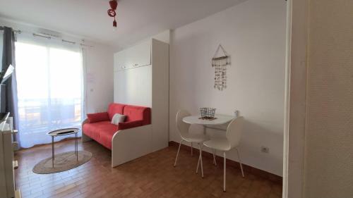 La Cote Radieuse Apartamento | Studio Cozy en Bord de Plage avec Vue Mer et Wifi