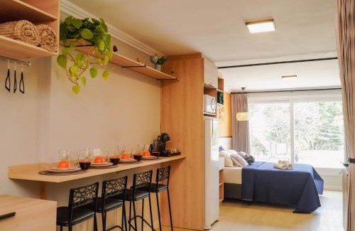 Campo Grande Apartamento | Studio de 2 Quartos com Ar condicionado 4 pessoas